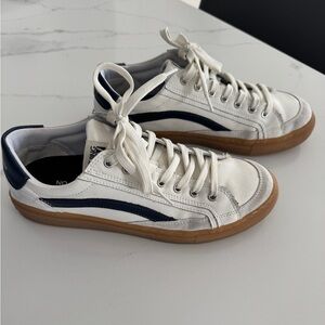 Something new sneakers size 9, white and navy